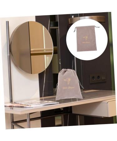 Healeved 2pcs Hair Dryer Bag for Travel Velvet Bags Canvas Makeup Bag Travel Blow Dryer Hairdyrer Sac Cloth - Buy Online on GoSupps.com