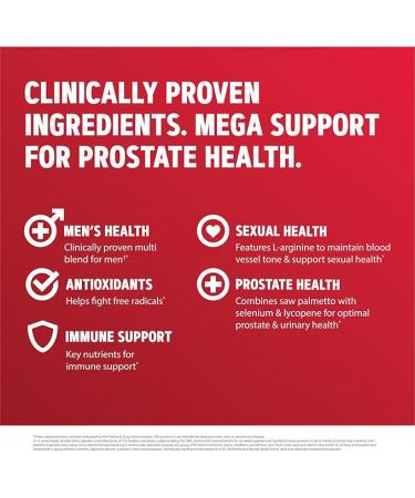 GNC Mega Men Prostate and Virility Caplets | Promotes Sexual and Prostate Health | 90 Count - Buy Online on GoSupps.com