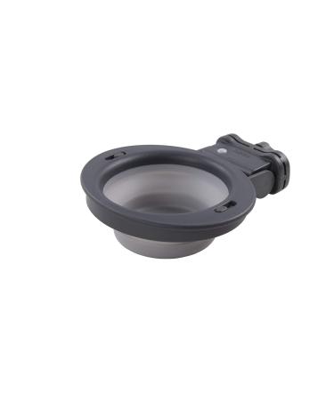 Dexas PW270432429 Collapsible Kennel Bowl 1 Cup Light Grey S 1 piece S grey