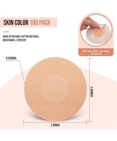 100 Pcs Waterproof Adhesive CGM Sensor Covers - Sweatproof Pre-Cut Tape for Skin - Protects Continuous Glucose Monitor - Buy Online on GoSupps.com