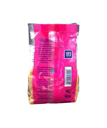 Tate And Lyle Fairtrade Light Brown Soft Cane Sugar 500G - Premium Quality Sweetener for Baking & Cooking | Buy Online - Fast International Shipping - Buy Online on GoSupps.com