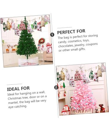 FELTECHELECTR Portable Bags 1 Set Christmas Bag Storage Bags Holiday Pouch Christmas Candy Bags Portable Container - Buy Online on GoSupps.com
