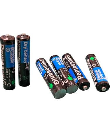 Buy FixtureDisplays 6-Piece AAA Economy Batteries - 1.5 Volt Type 7 | International Shipping Available - Buy Online on GoSupps.com