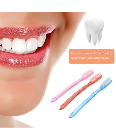 6pcs Premium Manual Hard Bristles Toothbrush for Adult Teeth Stain Cleaning - SUPVOX - Buy Online on GoSupps.com