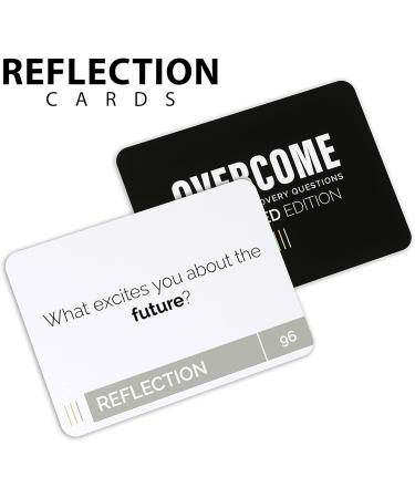Expanded Addiction Recovery Questions Therapy Game - 130 Cards for Counseling Conversations, Icebreaker for Substance Abuse, Mental Health, Sobriety, Relapse & Suicide Prevention - Buy Online on GoSupps.com