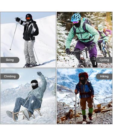 Amfun Facial Hood | Windproof Waterproof Balaclava for Winter Sports | UV Protection Ski & Motorcycle Headgear for Men & Women - Buy Online on GoSupps.com