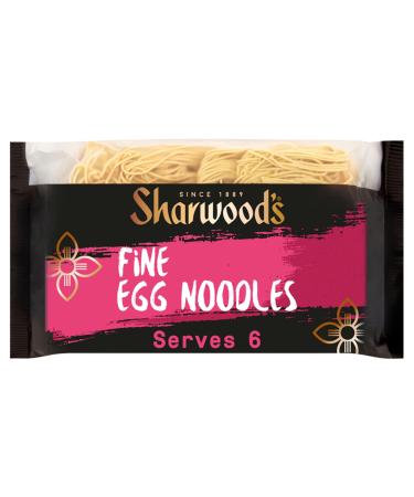 Sharwood's Fine Egg Noodles 340 g Packet (Pack of 1)