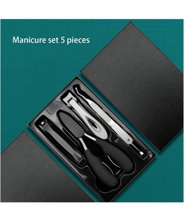 Nail Clipper Set (5 Pieces) Sharp Heavy Duty Toenail and Nail Clippers Toenail Clippers for Thick Nails and Ingrown Toenails Suitable for Adult Elderly Men and Women Silver - Buy Online on GoSupps.com