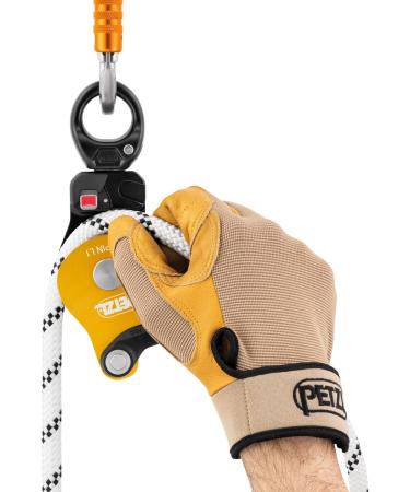 Petzl Spin L1 Simple Pulley - High Output & Lightweight - Yellow | Walker One Size - Buy Online on GoSupps.com