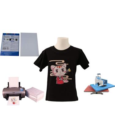 Heat Transfer Paper for Dark Fabric Inkjet Transfer Paper for t-Shirts Customer Pack 10 Sheets by Unewprint (8.311.7) - Buy Online on GoSupps.com
