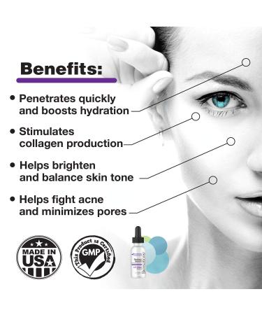 2.5% Retinol Serum with Hyaluronic Acid | Natural Daily Moisturizer with Aloe Vitamin E & Green Tea - Skinsations - Buy Online on GoSupps.com