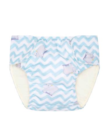 Steiff Baby Boys Swim Diaper 80 Blue Topaz