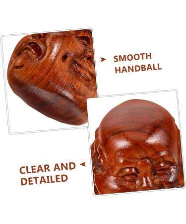 Buy Healeeved 2nd Hand Solid Wood Feng Shui Chinese Health Balls - Comforting Hand Massage Balls for Relaxation & Sport - Buy Online on GoSupps.com