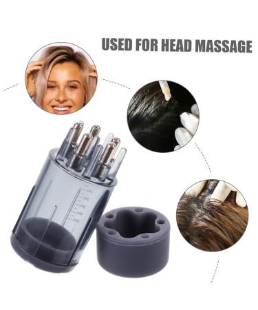 MAGICLULU Essential Oils Pomade Comb & Pillar Scalp Oil Applicator Hair Oil Applicator Bottle & Scalp Massager for Home Use | International Shipping Available - Buy Online on GoSupps.com