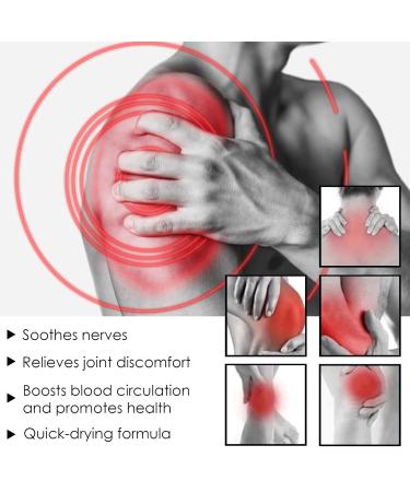 pucges Nerve Relief Roll On Nerve Lotion Roll On with Magnesium Menthol Aloe Vera Neuropathy Cream for Foot & Leg Care Gentle & Non-Greasy Fast-Absorbing 75 ML / 2.5 OZ (1) - Buy Online on GoSupps.com