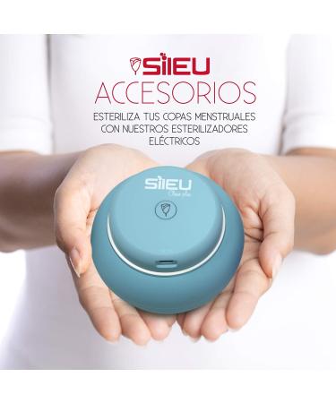 Sileu Menstrual Cup Divine | 12 Hours Leak-Proof Protection | Medical Silicone | Comfort for Sensitive Skin | Size S & L | Shop Internationally - Buy Online on GoSupps.com