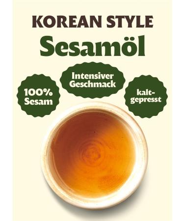 Bibligo Cold-Pressed Sesame Oil - 500ml | Premium Roasted Sesame Seed Oil for Salads Pasta & Fried Rice - International Shipping Available - Buy Online on GoSupps.com