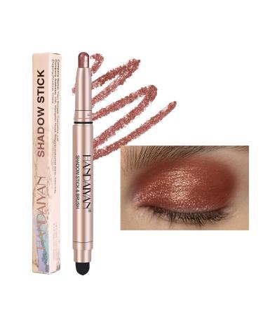 MCAORI Double End Glitter Matte Eyeshadow Stick Pencil Eyeshadow Makeup Waterproof Bicolor ShimmersCosmetics Beauty Makeup Tool