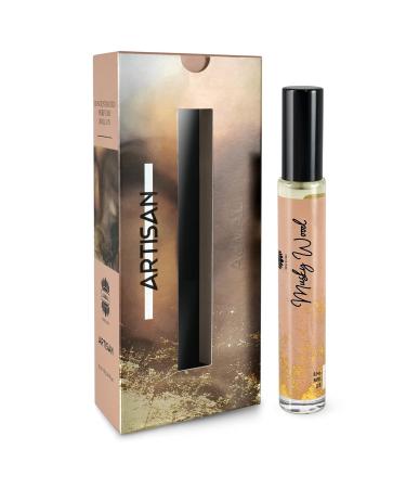 10-ML Artisian Musky Woody Attar Itar Ittar Eau de Perfum Men Long Lasting Woody Musky Fragrance Scent 0.33 Floz Spray.