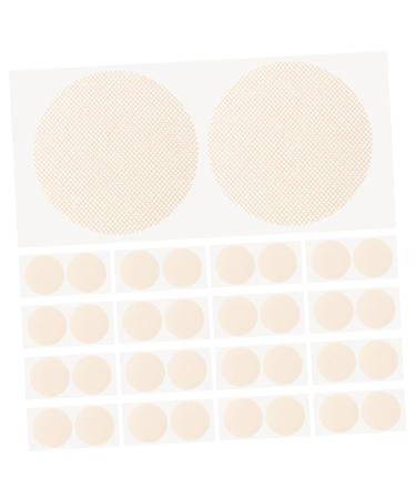 Lurrose 50 pair of men's accessories nipple sticker for men male accessories Small nipple covers invisible nipple pads Breast stickers Invisible stickers as shown2 3.5x3.5cm
