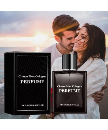 Perfume for Men Attraction Confidence Male Perfume Oil Infused Long Lasting Scent Spray Long Lasting Fragrance for Date Night Gifts for Men 8 Ounce (Pack of 1) Black