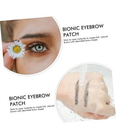 WOONEKY 10pcs Imitation Eco Eyebrow Sticker 4d Eyebrow Hair-like Eyebrows Stickers Transfer Stickers - Buy Online on GoSupps.com