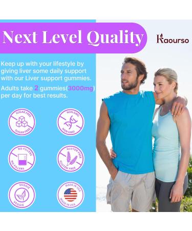 3000mg Liver Detox Repair & Cleanse Gummies | Milk Thistle 2000mg with Turmeric Dandelion Root & Artichoke for Liver Detox Liver Support & Renew Antioxidant Gut Skin - Fruit Flavor 60 Gummies 60 Count (Pack of 1) - Buy Online on GoSupps.com