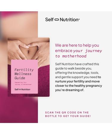 SELF NUTRITION Fertility Support for Women | Conception for Her Coenzyme Q10 Ashwagandha Myo-Inositol & More| Support Cycle Regularity & Ovulation| Vegan Non-GMO USA Made-60 Capsules - Buy Online on GoSupps.com