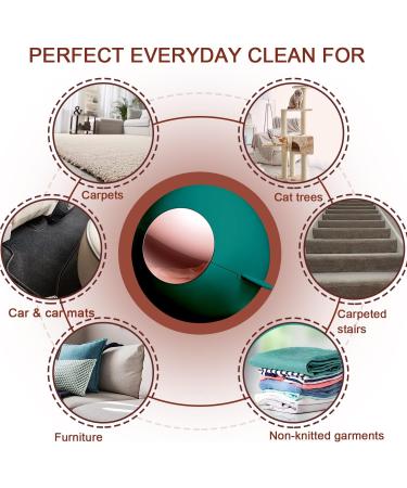 Reusable Sticky Lint Roller Ball for Pet Hair Removal | Washable Gel Tool for Clothing & Sofas - Eco-friendly Green - Buy Online on GoSupps.com