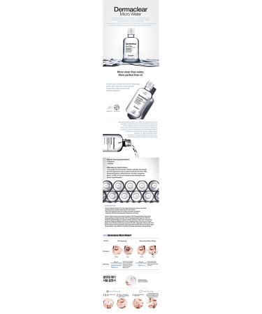 Dr.Jart+ Dermaclear Micro Water 8.4oz + GIFT 5.1oz - Gentle Cleansing Water Set - Buy Online on GoSupps.com
