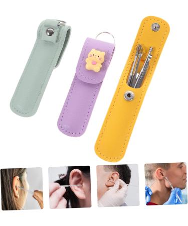 Baluue 3sets Portable Earwax Removal Kit Ear Cleaners with Cartoon Designs Ergonomic Handles for Comfortable Use Durable and Practical Ear Wax Removal Tools for Adults - Buy Online on GoSupps.com