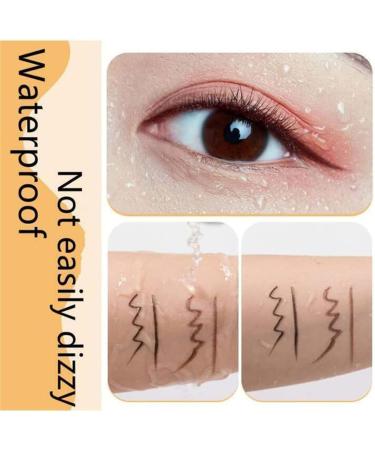 RENTANAC Ripobserve Eyeliner Eye Line Waterproof Eye Pencil Non-Smudging Waterproof Long-Lasting Eyeliner Pencil Extra Fine Eyeliner With Sharpener Matte Eyeliner Waterproof 2pc B - Buy Online on GoSupps.com