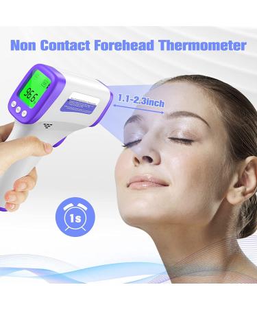 Thermometer for adults Digital Thermometer infrared Forehead thermometer Baby Thermometers with Fever Alarm LCD Screen Accurate Reading and Memory Function non Contact Temperature Thermometer - Buy Online on GoSupps.com
