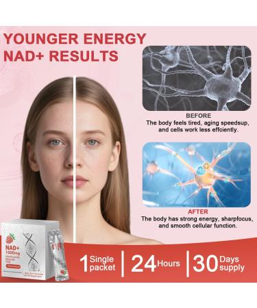 GUSUPY- NAD Liquid Supplement 30pcs:Nicotinamide Riboside & Resveratrol NAD Supplement for Men & Women Healthy Aging & Boosts Cellular Energy DNA Repair - Buy Online on GoSupps.com