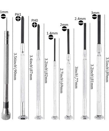 Repair Set for Glasses & Sunglasses | 6-Piece Screwdriver & Nose Pads Kit | International Shipping Available - Buy Online on GoSupps.com