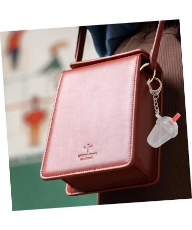 EXCEART 2 Sets Mini Pearl Milk Tea Photo Booth Props Milk Cup Pendant Charm Decoden Phone Accessories Mold 3.5X3.5cm As Shown - Buy Online on GoSupps.com