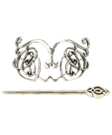 Minkissy Vintage Retro Viking Hair Clips - Elegant Metal Headdress & Creative Hair Accessories for Women - 2 Pieces - Buy Online on GoSupps.com