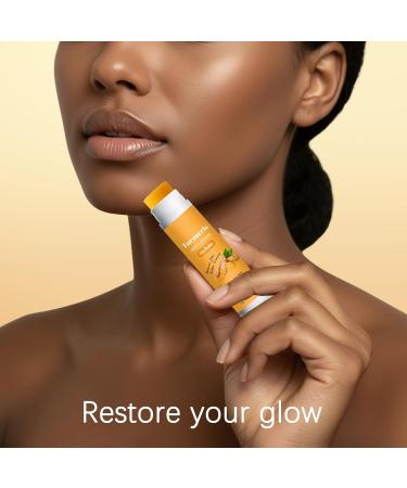 2pcs Lemon Turmeric Lip Balm To Lip Lightening Dark Lips Balmnourishes Dry Cracked Lips - For Smokers Lips - Buy Online on GoSupps.com