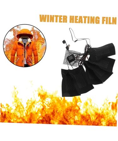 Pretyzoom USB Heating Pillows for Clothing | Winter Heating Film & Carbon Fiber Heat Pads - 2 Pack 12x8cm - Buy Online on GoSupps.com
