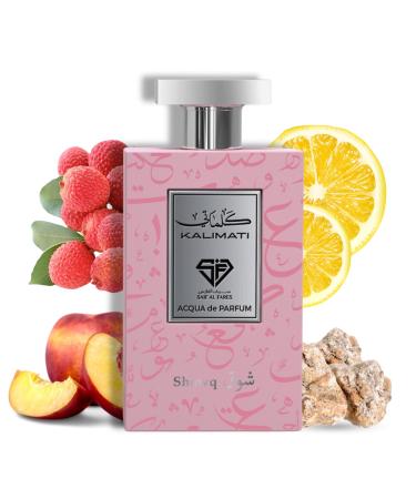 Kalimati Showq - Exquisite Parfum for Women | Sweet Floral Musky Scent | Alcohol Free Arab Perfumes 3.4 Fl. Oz.