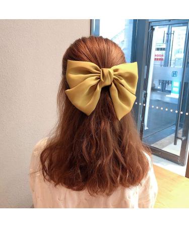 JPYH 6-Piece Girls Hair Clips Set | Big Bow Hair Clips & Ribbon Hairpins for Women | Cute Headwear for Teens & Adults - Buy Online on GoSupps.com