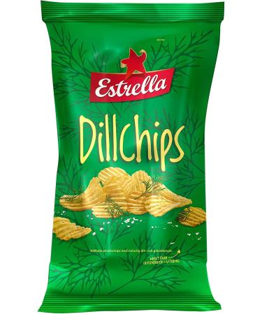 Estrella Dillchips Dill Flavoured Crisps 21 x 175g