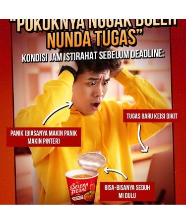 MI ABC Cup Spicy Soupy Noodles Chicken Flavour 80g - 12 Pack - Product of Indonesia Halal - Buy Online on GoSupps.com