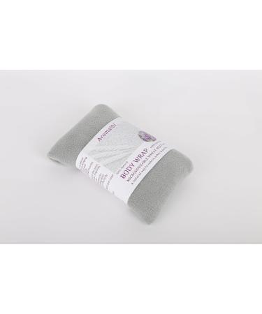 Microwavable Lavender Wheat Bags Plain Fleece Microwave Heat Pack for Back Neck Joints and Shoulder Pain Relief 44cmx13cm (Grey) Plain Fleece Grey - Buy Online on GoSupps.com