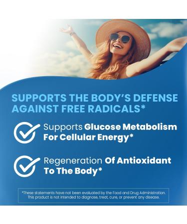Buy Doctor's Best Alpha-Lipoic Acid 300mg - Supports Glucose Metabolism & Energy Production - Non-GMO Gluten Free Vegan - 180 Count - Buy Online on GoSupps.com