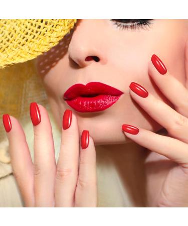 672 Pieces 28 Sets Ballerina Coffin False Nails Square Medium Press on Nails Full Cover Fake Nails Solid Color Glossy Plastic Nails Artificial Finger Manicure Nail Decorations for Girls Women DIY - Buy Online on GoSupps.com