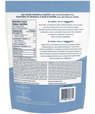Snappers Oat Based Granola Cluster with Dried Blueberries Oat Based Caramel and Chocolatey Coating - 567 Grams - Buy Online on GoSupps.com