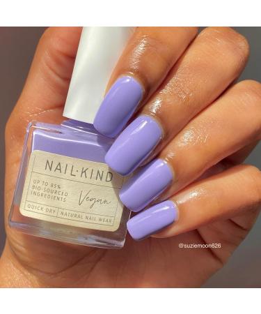 NAILKIND Lavender Iris Cupcake Nail Polish - Vegan & Peta Certified - Long Lasting & Chip Resistant - 8ml - Buy Online on GoSupps.com