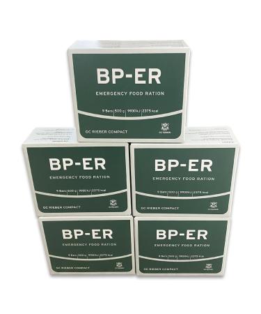 BP-Er energy bar Outdoor bar emergency food-45 bar 5-day stock for 1 adult-long-lasting compact and nutrient-rich survival food for crisis situations neutral light sweet 5-day supply
