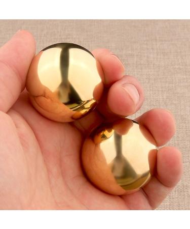 Unbit Baoding Balls - Brass Magnetic Stress Relief & Hand Exercise Balls | 2-Piece Set - Buy Online on GoSupps.com